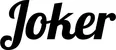 Produktbeispiel Schriftzug - Joker