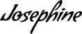Produktbeispiel Schriftzug - Josephine