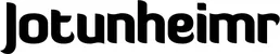 Produktbeispiel Schriftzug - Jotunheimr