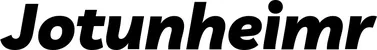 Produktbeispiel Schriftzug - Jotunheimr