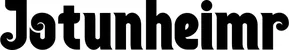 Produktbeispiel Schriftzug - Jotunheimr