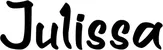 Produktbeispiel Schriftzug - Julissa