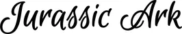 Produktbeispiel Schriftzug - Jurassic Ark