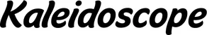 Produktbeispiel Schriftzug - Kaleidoscope