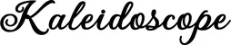Produktbeispiel Schriftzug - Kaleidoscope