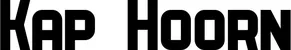Produktbeispiel Schriftzug - Kap Hoorn
