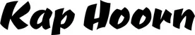 Produktbeispiel Schriftzug - Kap Hoorn