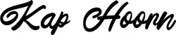 Produktbeispiel Schriftzug - Kap Hoorn