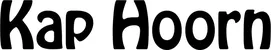 Produktbeispiel Schriftzug - Kap Hoorn