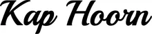 Produktbeispiel Schriftzug - Kap Hoorn