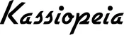 Produktbeispiel Schriftzug - Kassiopeia