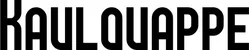 Produktbeispiel Schriftzug - Kaulquappe
