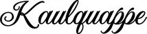 Produktbeispiel Schriftzug - Kaulquappe