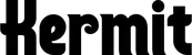 Produktbeispiel Schriftzug - Kermit
