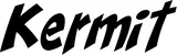 Produktbeispiel Schriftzug - Kermit