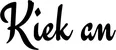 Produktbeispiel Schriftzug - Kiek an