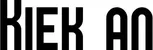 Produktbeispiel Schriftzug - Kiek an
