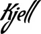 Produktbeispiel Schriftzug - Kjell