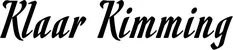 Produktbeispiel Schriftzug - Klaar Kimming