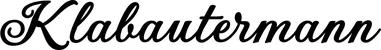 Produktbeispiel Schriftzug - Klabautermann