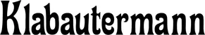 Produktbeispiel Schriftzug - Klabautermann