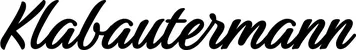 Produktbeispiel Schriftzug - Klabautermann