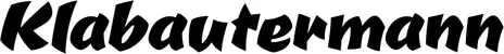 Produktbeispiel Schriftzug - Klabautermann