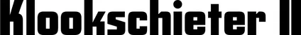 Produktbeispiel Schriftzug - Klookschieter II