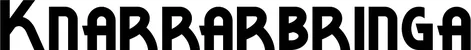 Produktbeispiel Schriftzug - Knarrarbringa