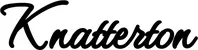 Produktbeispiel Schriftzug - Knatterton