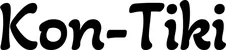 Produktbeispiel Schriftzug - Kon-Tiki