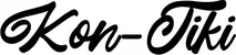 Produktbeispiel Schriftzug - Kon-Tiki