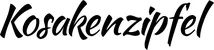 Produktbeispiel Schriftzug - Kosakenzipfel