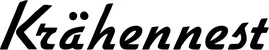 Produktbeispiel Schriftzug - Krähennest