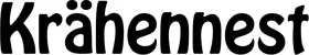 Produktbeispiel Schriftzug - Krähennest