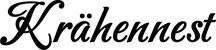 Produktbeispiel Schriftzug - Krähennest