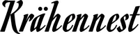 Produktbeispiel Schriftzug - Krähennest