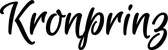 Produktbeispiel Schriftzug - Kronprinz