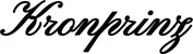Produktbeispiel Schriftzug - Kronprinz
