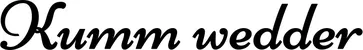 Produktbeispiel Schriftzug - Kumm wedder