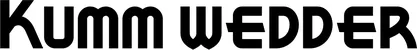 Produktbeispiel Schriftzug - Kumm wedder