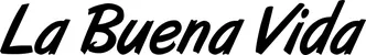 Produktbeispiel Schriftzug - La Buena Vida