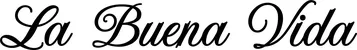 Produktbeispiel Schriftzug - La Buena Vida