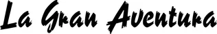 Produktbeispiel Schriftzug - La Gran Aventura