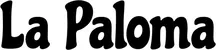 Produktbeispiel Schriftzug - La Paloma