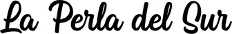 Produktbeispiel Schriftzug - La Perla del Sur