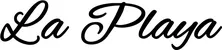 Produktbeispiel Schriftzug - La Playa