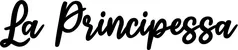 Produktbeispiel Schriftzug - La Principessa