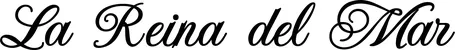 Produktbeispiel Schriftzug - La Reina del Mar