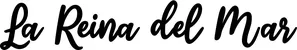 Produktbeispiel Schriftzug - La Reina del Mar